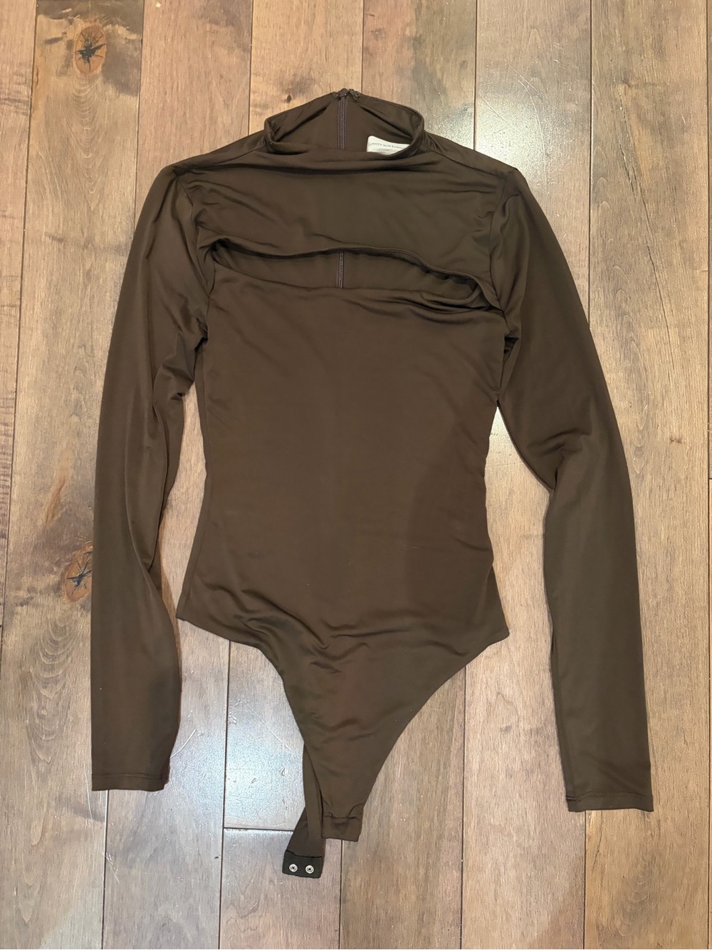 Lovers + Friends Electra Brown One-Piece Bodysuit